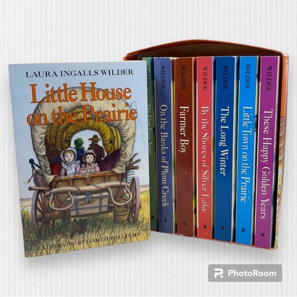Little House On The Prarie Office Little House On The Prairie Laura Ingalls Wilder 8 Book